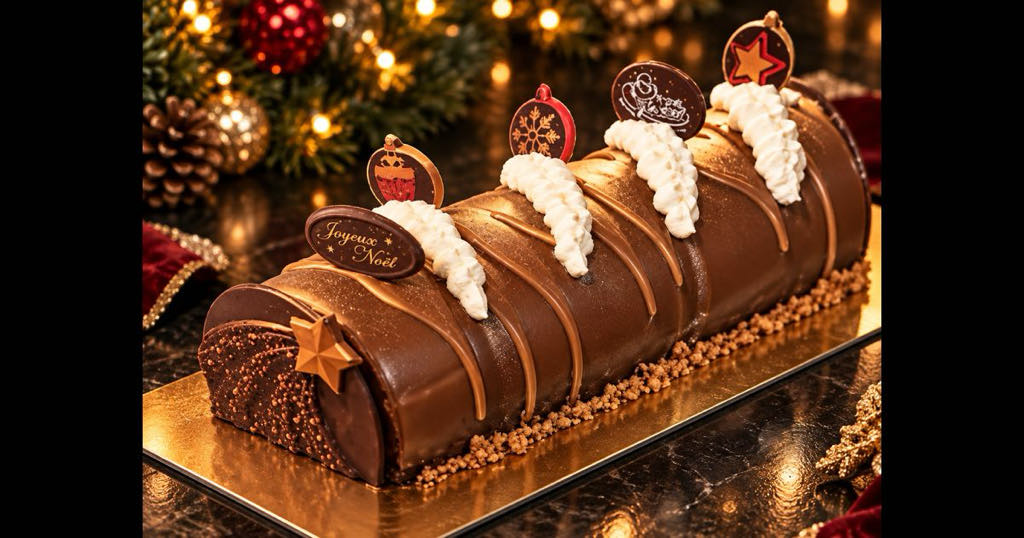 Bûche (La Spéculoos) 6 pouces