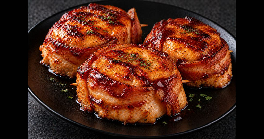 Tournedos poulet BBQ