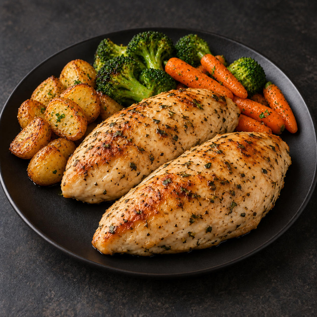 Poitrine de poulet mariné fines herbes
