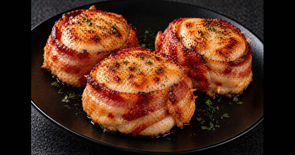 Tournedos de poulet bacon
