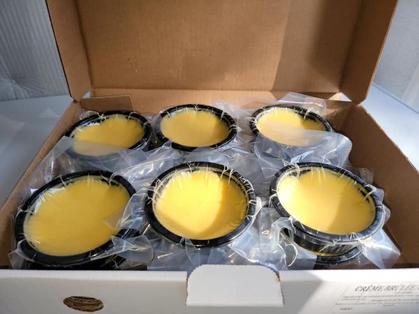 Crème brûlée au Baileys (12 unités)