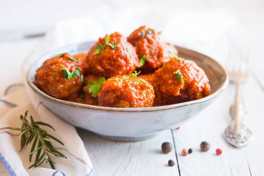 Boulettes de seitan sauce tomate et basilic (8 unités)