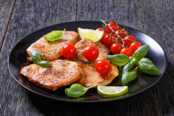 Côtelette de porc marinée tomate et basilic (2,5 kg)