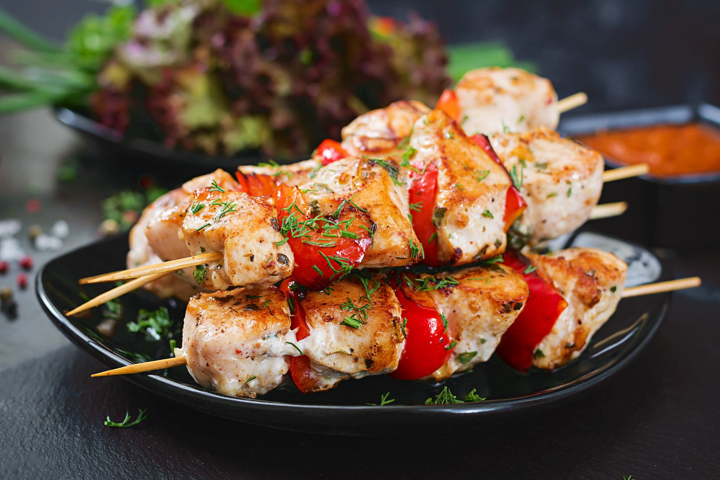 Brochette de poulet californien (12 unités)