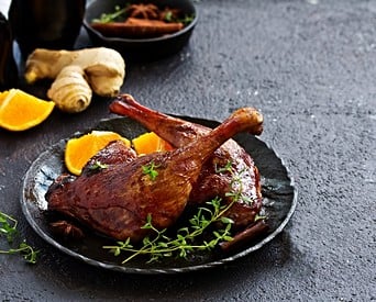 Pilon de canard sauce BBQ fumée (4 paquets de 10 pilons)