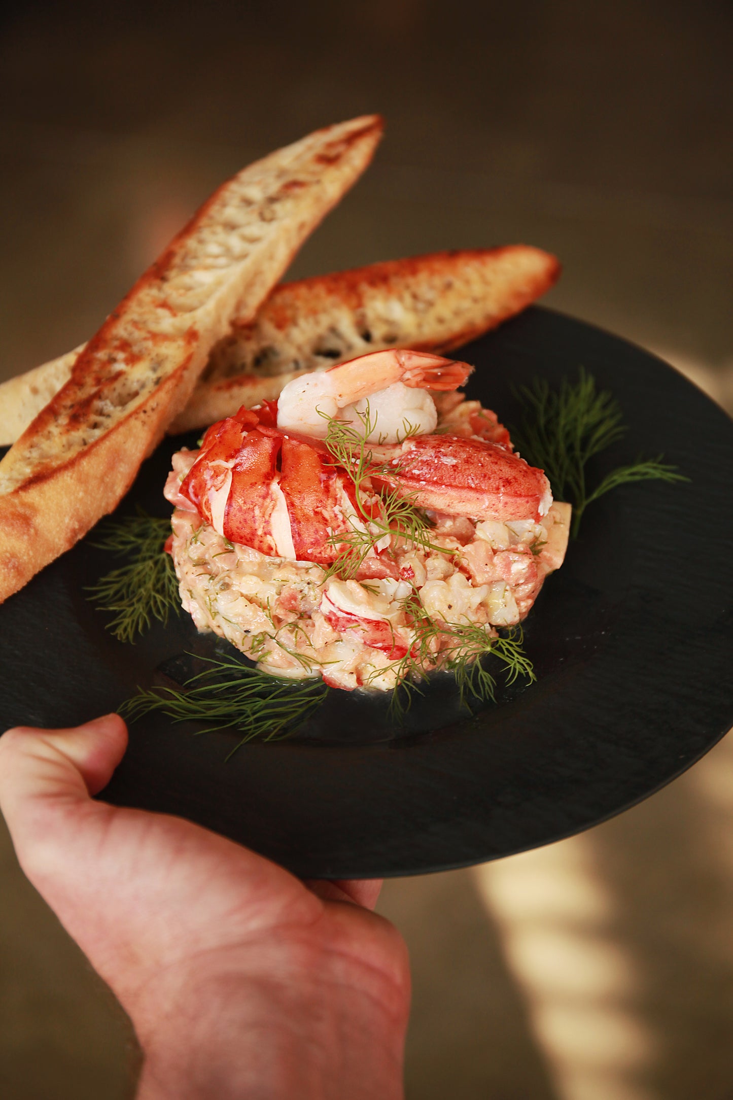 Tartare de homard et crevette (8 unités)